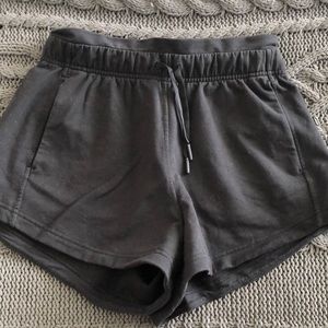 Lululemon inner glow terry short. Size 4.